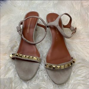 Rebecca Minkoff Studded Suede Heels